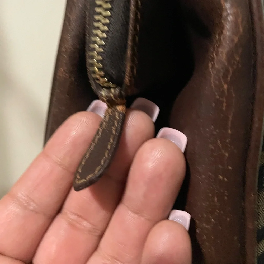 Vintage Fendi zucca canvas satchel with coa - Picture 12 of 16